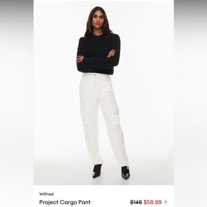 Wilfred White Boyfriend Jeans